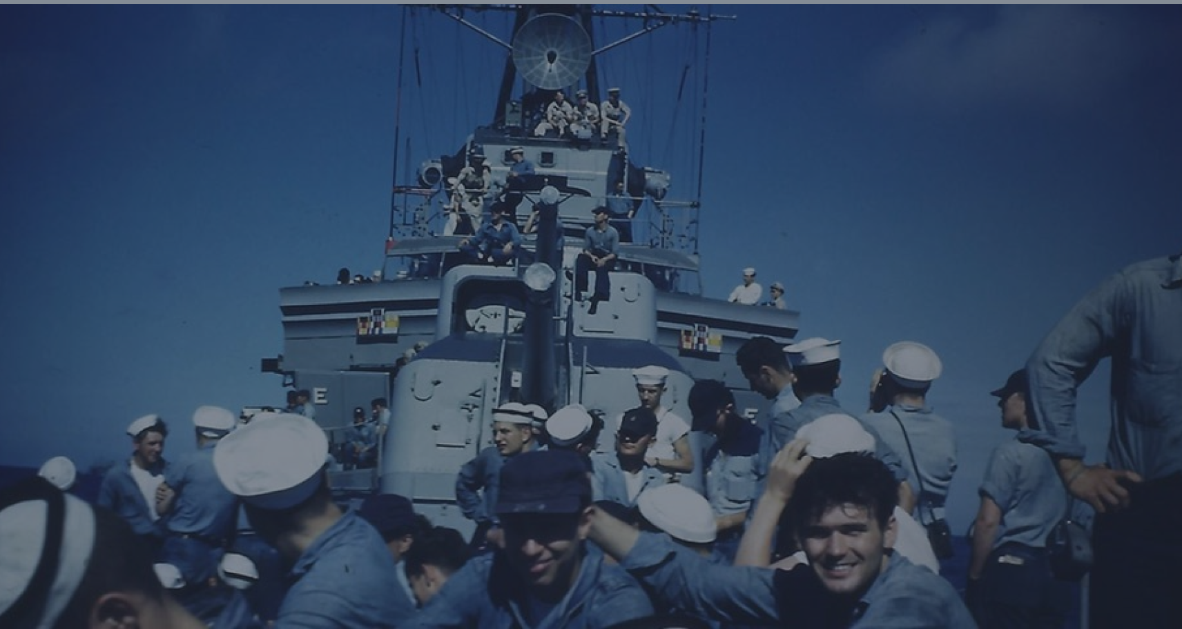 Sailors on a boat.
